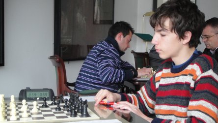 Víctor Fernández, en la jornada del sábado